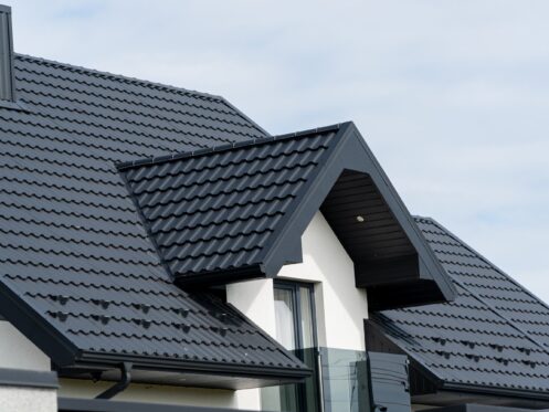 Custom tiled roof